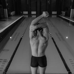 Boxer swimming shorts