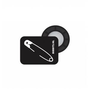 bib-303noir-magnetic-bib-holders-with-safety-pins-bibbits-black-20x15-mm