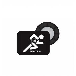 bib-305noir-magnetic-runner-silhouette-bib-holders-bibbits-black-20x15-mm