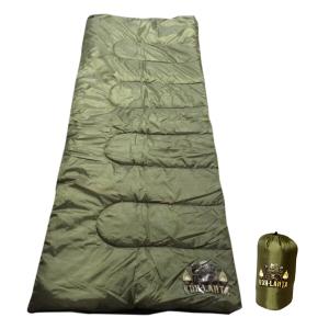 saccouchagekohlanta-envelope-sleeping-bag-koh-lanta-green-190x74-cm