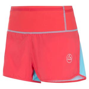 zars023-p02b02-women-s-shorts-la-sportiva-vector-hibiscus-malibu-blue