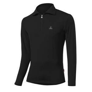 10994-990-fleece-with-high-collar-loffler-transtex-black