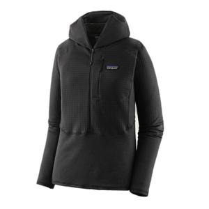 40077-blk-women-s-hooded-fleece-patagonia-r1-black