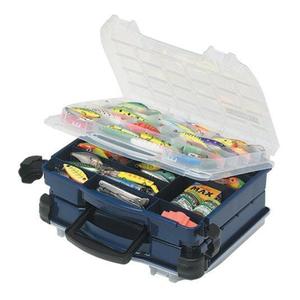pmc395210-lure-case-plano-lockjawtm-x2-navy-clear-14-5x11-75x6-63-cm